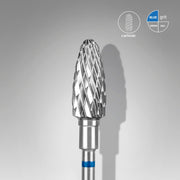 Staleks Karbür Freze Ucu Mısır (Corn) Mavi EXPERT (Baş Çapı 6 mm / Çalışma Boyu 14 mm) FT90B060/14