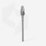 Staleks Karbür Freze Ucu Mısır (Corn) Kırmızı EXPERT (Baş Çapı 6 mm / Çalışma Boyu 14 mm) FT90R060/14 - görsel 2