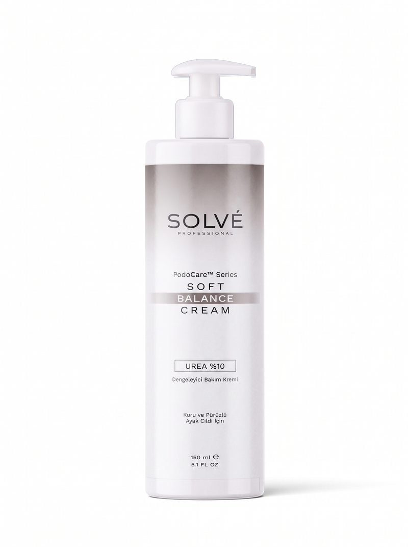 SOLVÉ PodoCare™ Soft Balance Cream — %10 Üre Dengeleyici Bakım Kremi 150 ml