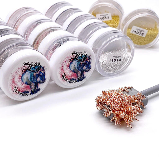 ZOO 1015 Bulonki metallik altin 0.6mm - temiz gorsel