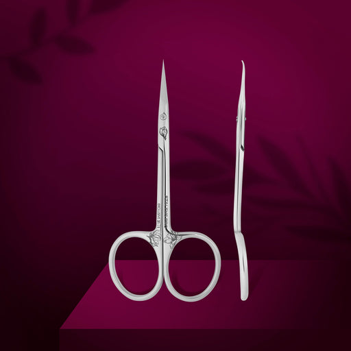 Staleks Kancalı Profesyonel Kütikül Makası EXCLUSIVE 21 TYPE 1 (magnolia) SX-21/1m