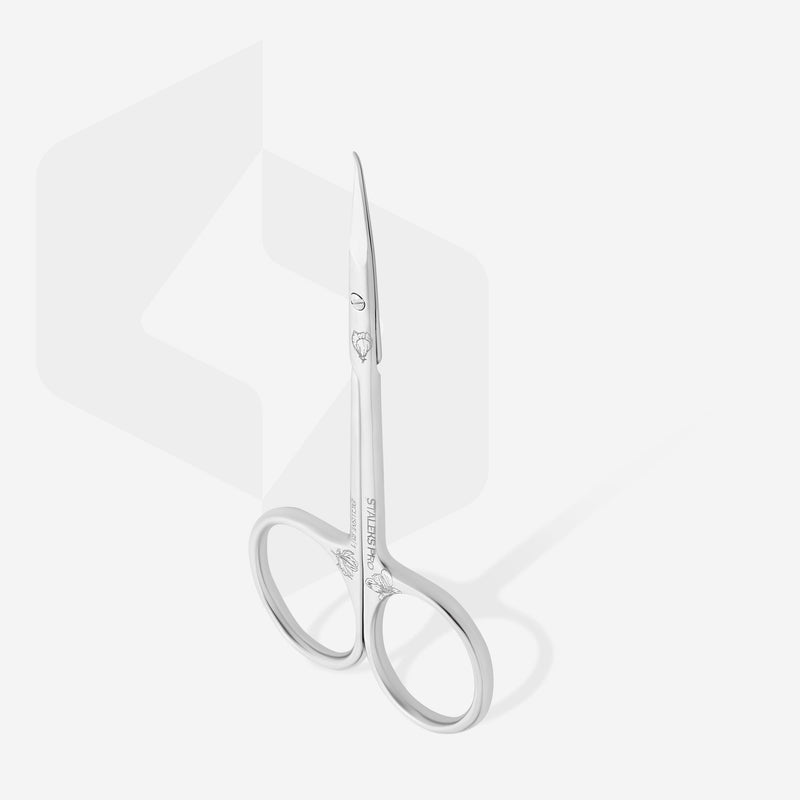 Staleks Kancalı Profesyonel Kütikül Makası EXCLUSIVE 23 TYPE 1 (magnolia) SX-23/1m - görsel 2