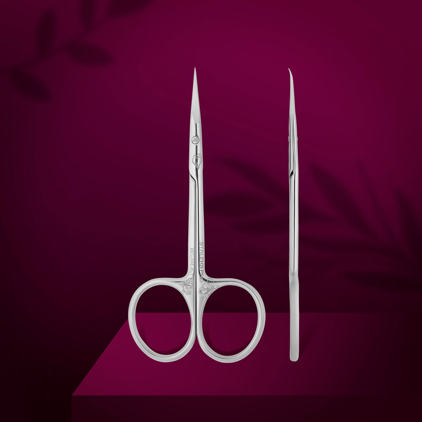 Staleks Kancalı Profesyonel Kütikül Makası EXCLUSIVE 23 TYPE 1 (magnolia) SX-23/1m