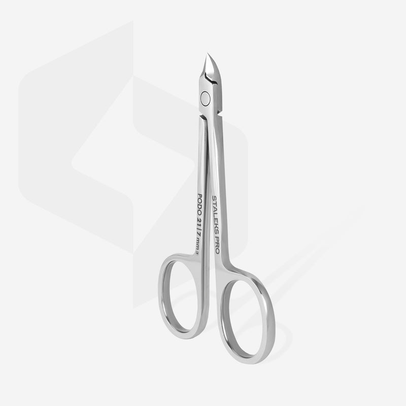 Staleks Kütikül ve Nasır İçin Podoloji Makas Tipi Pense PODO 21 (7 mm) NP-21-7 - görsel 3