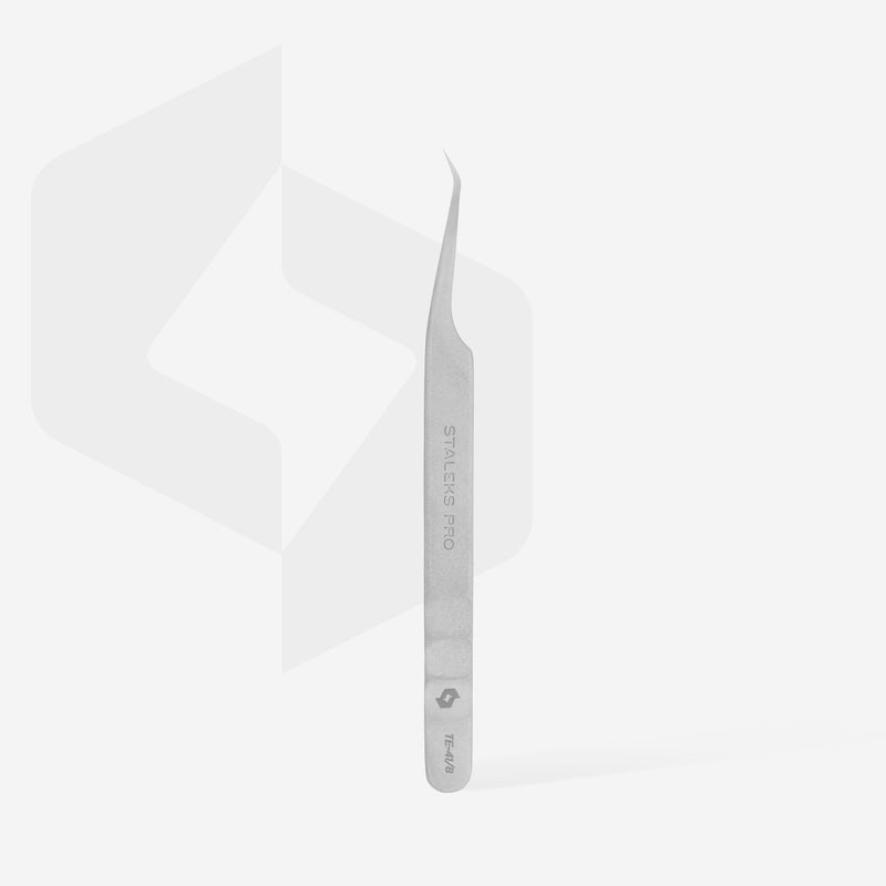 Staleks Profesyonel Kirpik Cımbızı EXPERT 41 TYPE 8 (Mini L) TE-41/8 - görsel 3