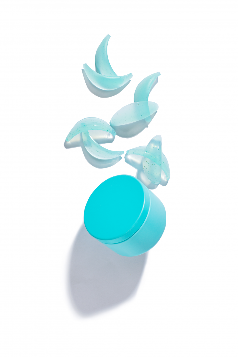 Novel Universal Eyelash Lamination Silicone Pad Set (4 Pairs | Matte + Glossy)