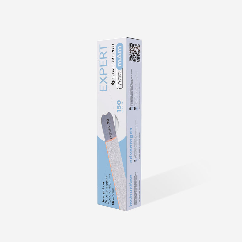 Staleks Tek Kullanımlık Beyaz papmAm Törpü EXPERT 22 (150 Grit) (50 Adet) DFCE-22-150w - görsel 3