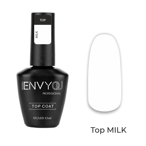 ENVY Top Coat Milk 15 ml | Milk Efekt Top Coat